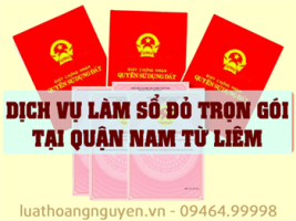 Dich Vu Lam So Do Tai Nam Tu Liem