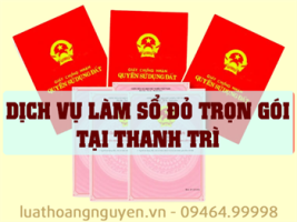 Dich Vu Lam So Do Tai Thanh Tri